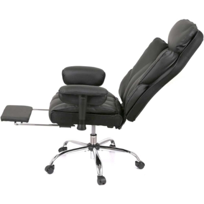 Кресло АКЛАС Бамбетель RL 10093H (PU Black)