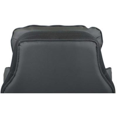 Крісло АКЛАС Бамбетель RL 10093H Чорний (PU Black)