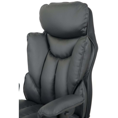 Крісло АКЛАС Бамбетель RL 10093H Чорний (PU Black)