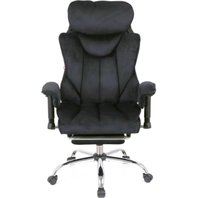 Кресло АКЛАС Бамбетель RL 10093H (Велюр Черный)