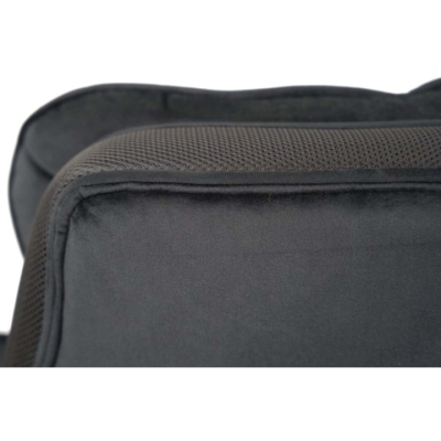 Кресло АКЛАС Бамбетель Tex RL 10093H (Велюр Черный)