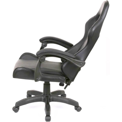 Кресло геймерское АКЛАС Бешкет ANF подростковое (PU Черный)