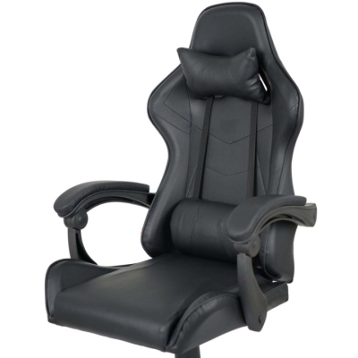 Кресло геймерское АКЛАС Бешкет ANF подростковое (PU Черный)