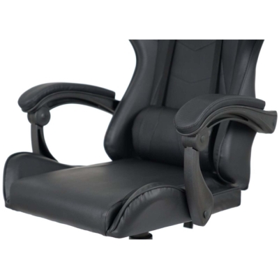 Кресло геймерское АКЛАС Бешкет ANF подростковое (PU Черный)