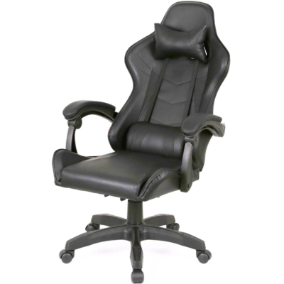 Кресло геймерское АКЛАС Бешкет ANF подростковое (PU Черный)