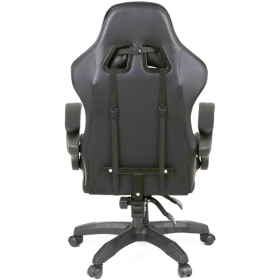 Кресло геймерское АКЛАС Бешкет ANF подростковое (PU Черный)
