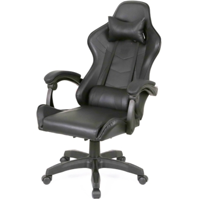 Кресло геймерское АКЛАС Бешкет ANF подростковое (PU Черный)