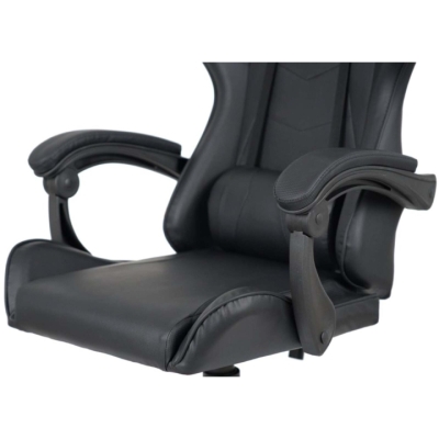 Кресло геймерское АКЛАС Бешкет ANF подростковое (PU Черный)