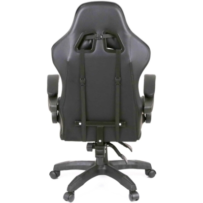 Кресло геймерское АКЛАС Бешкет ANF подростковое (PU Черный)