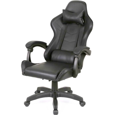 Кресло геймерское АКЛАС Бешкет ANF подростковое (PU Черный)