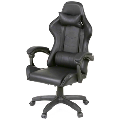 Кресло геймерское АКЛАС Бешкет ANF подростковое (PU Черный)