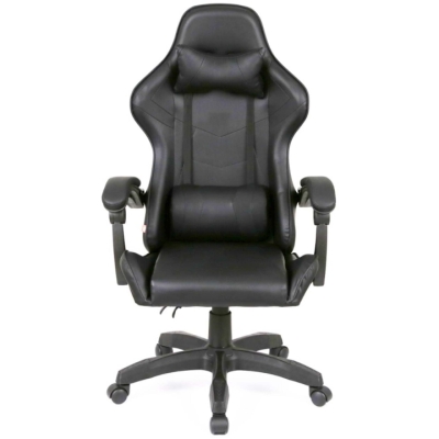 Кресло геймерское АКЛАС Бешкет ANF подростковое (PU Черный)