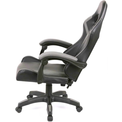 Кресло геймерское АКЛАС Бешкет ANF подростковое (PU Черный/серый)