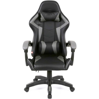 Кресло геймерское АКЛАС Бешкет ANF подростковое (PU Черный/серый)