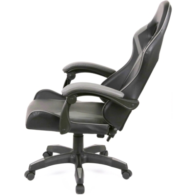 Кресло геймерское АКЛАС Бешкет ANF подростковое (PU Черный/серый)