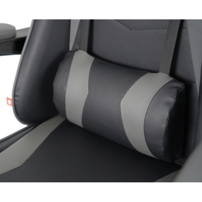 Кресло геймерское АКЛАС Бешкет ANF подростковое (PU Черный/серый)