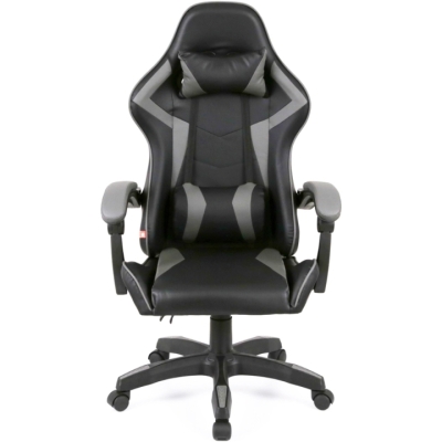 Кресло геймерское АКЛАС Бешкет ANF подростковое (PU Черный/серый)