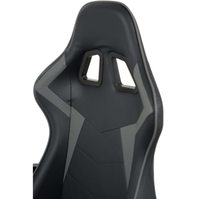 Кресло геймерское АКЛАС Бешкет ANF подростковое (PU Черный/серый)