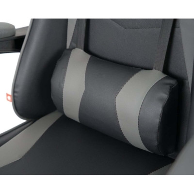 Кресло геймерское АКЛАС Бешкет ANF подростковое (PU Черный/серый)