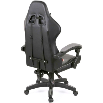 Кресло геймерское АКЛАС Бешкет ANF подростковое (PU Черный/серый)