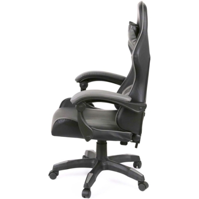 Кресло геймерское АКЛАС Бешкет ANF подростковое (PU Черный/серый)