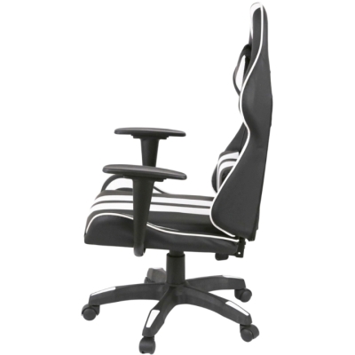 Кресло геймерское АКЛАС Стрик Light ANF (PU Черный/белый)