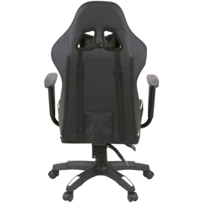 Кресло геймерское АКЛАС Стрик Light ANF (PU Черный/белый)