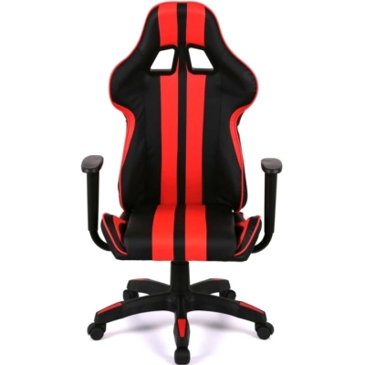 Кресло геймерское АКЛАС Стрик Light ANF (PU Черный/красный)