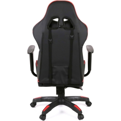 Кресло геймерское АКЛАС Стрик Light ANF (PU Черный/красный)