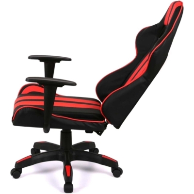 Кресло геймерское АКЛАС Стрик Light ANF (PU Черный/красный)