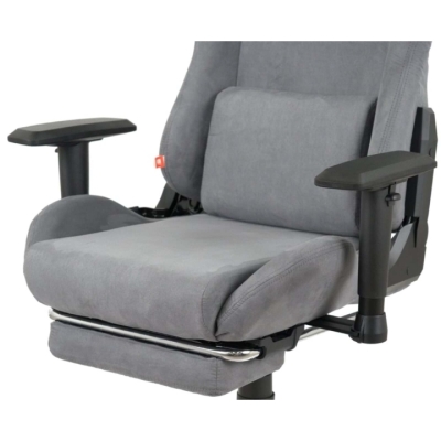 Кресло геймерское АКЛАС Герць RL (Велюр Серый)