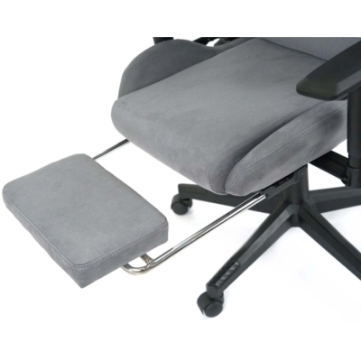 Кресло геймерское АКЛАС Герць RL (Велюр Серый)