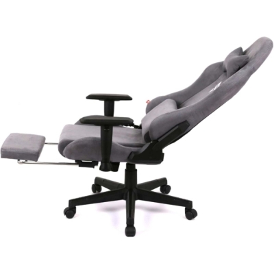 Кресло геймерское АКЛАС Герць RL (Велюр Серый)