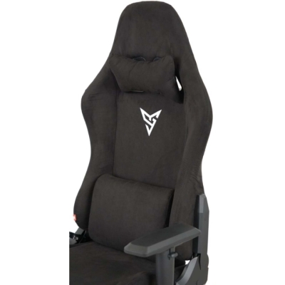 Кресло геймерское АКЛАС Герць RL (Велюр Черный)