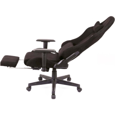 Кресло геймерское АКЛАС Герць RL (Велюр Черный)