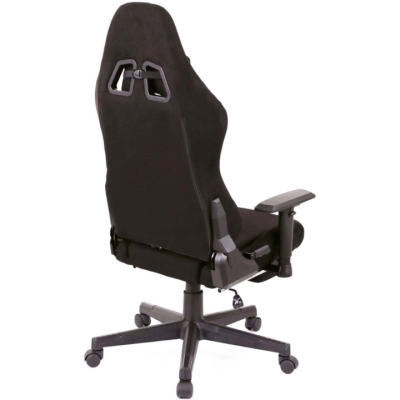 Кресло геймерское АКЛАС Герць RL (Велюр Черный)