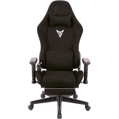 Кресло геймерское АКЛАС Герць RL (Велюр Черный)