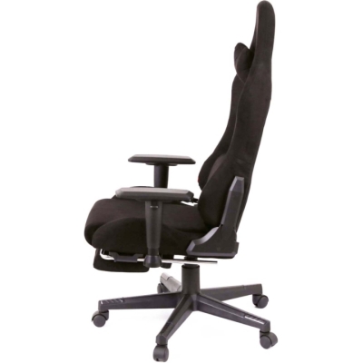 Кресло геймерское АКЛАС Герць RL (Велюр Черный)