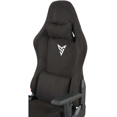 Кресло геймерское АКЛАС Герць RL (Велюр Черный)