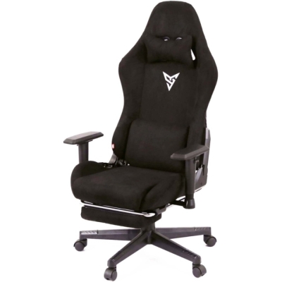 Кресло геймерское АКЛАС Герць RL (Велюр Черный)