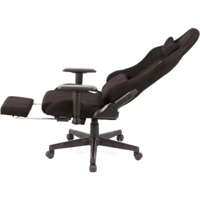 Кресло геймерское АКЛАС Герць RL (Велюр Черный)