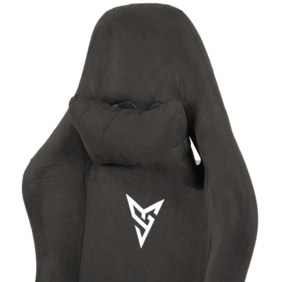 Кресло геймерское АКЛАС Герць RL (Велюр Черный)