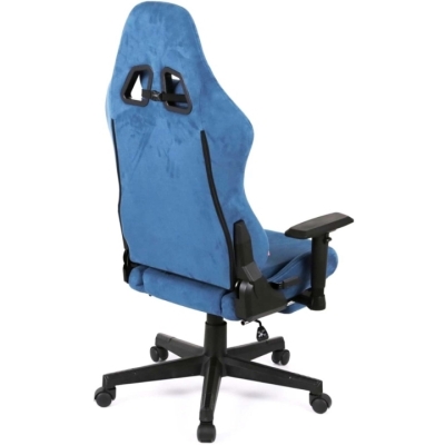 Кресло геймерское АКЛАС Герць RL (Велюр Светло-синий)