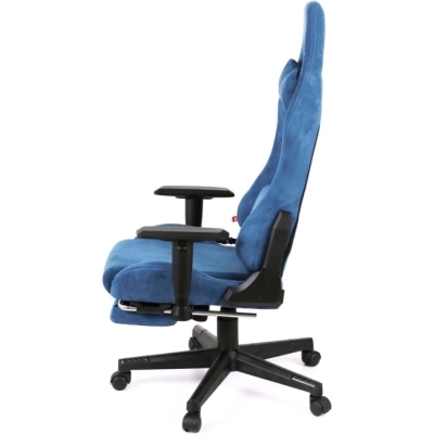 Кресло геймерское АКЛАС Герць RL (Велюр Светло-синий)
