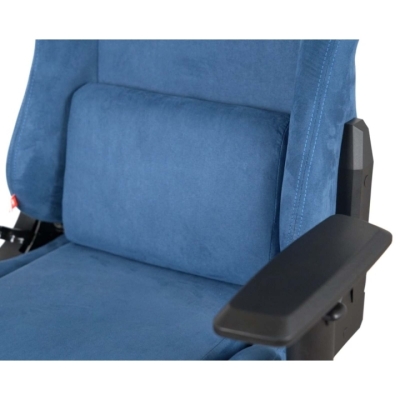 Кресло геймерское АКЛАС Герць RL (Велюр Светло-синий)