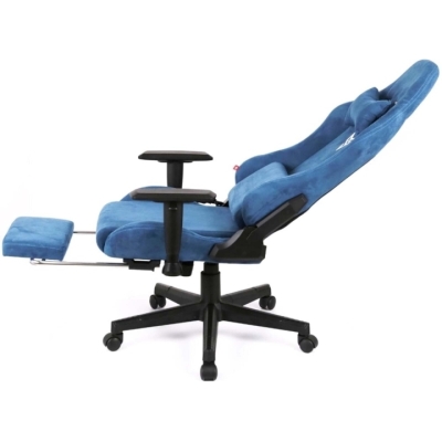 Кресло геймерское АКЛАС Герць RL (Велюр Светло-синий)