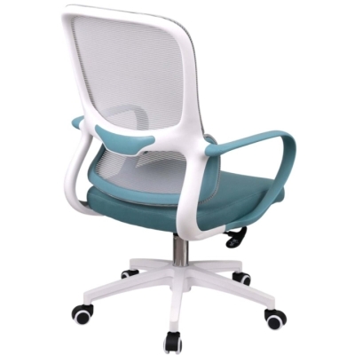 Кресло АКЛАС Мальва WT Tilt Синий (Голубой/Серый)