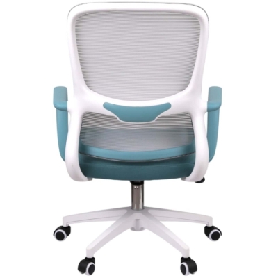 Кресло АКЛАС Мальва WT Tilt Синий (Голубой/Серый)