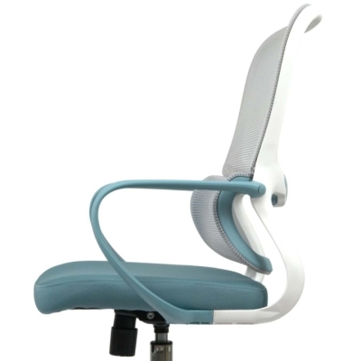 Кресло АКЛАС Мальва WT Tilt (Голубой/Серый)