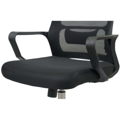 Кресло АКЛАС Конвалия BL Tilt Черный (Черный)